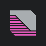 Machine-like logo